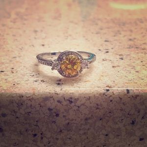 Yellow Diamond ring